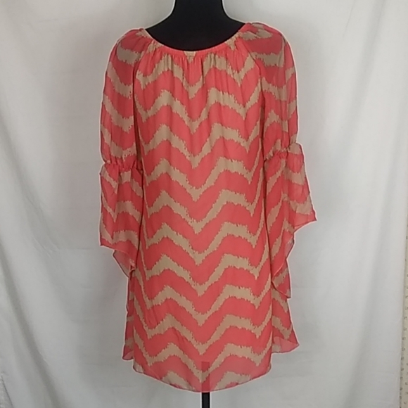 Vall Chevron tunic blouse. Size small - Picture 5 of 6